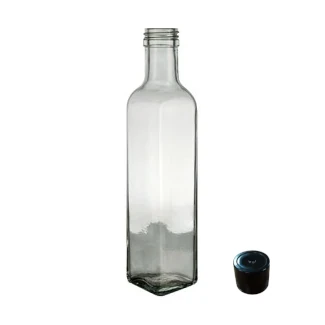 Marasca Aceite 250 Blanco cierre negro